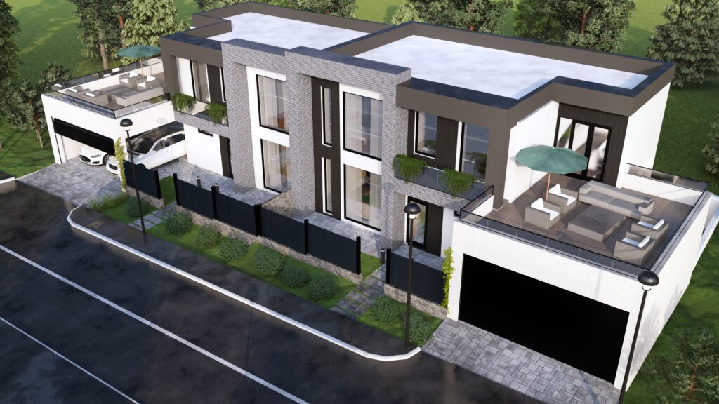 Planimetrie Duplex | 2M2 Arhitectură și Inginerie