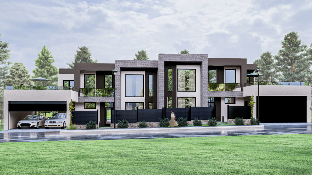 Proiect de arhitectură Duplex, Chișinău | 2M2