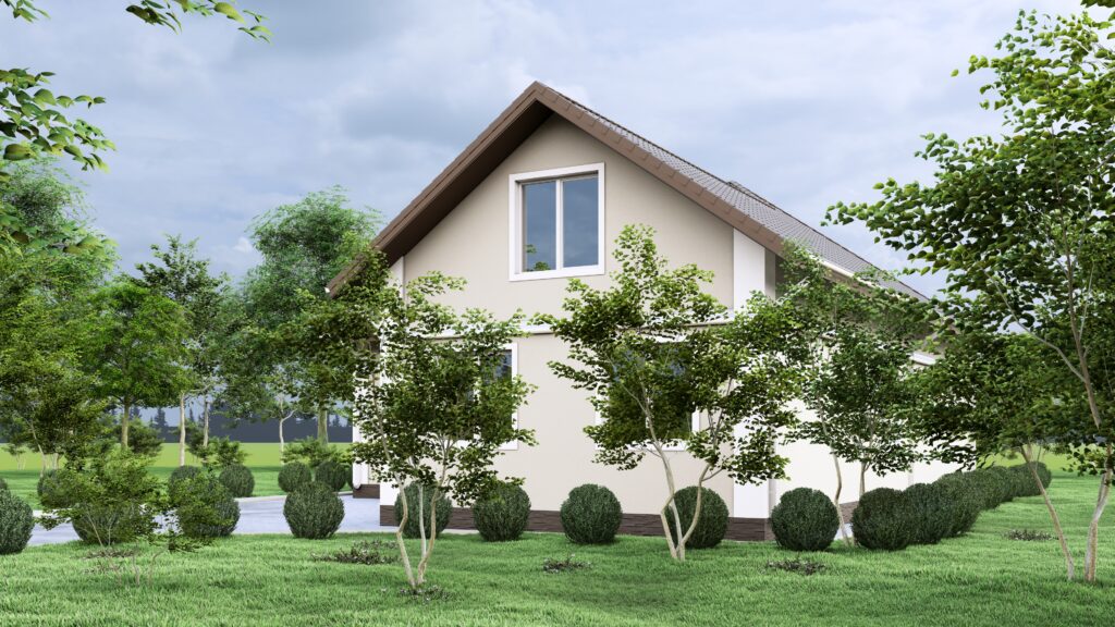 Proiecte arhitecturale casă parter și mansardă | 2M2 Arhitectură