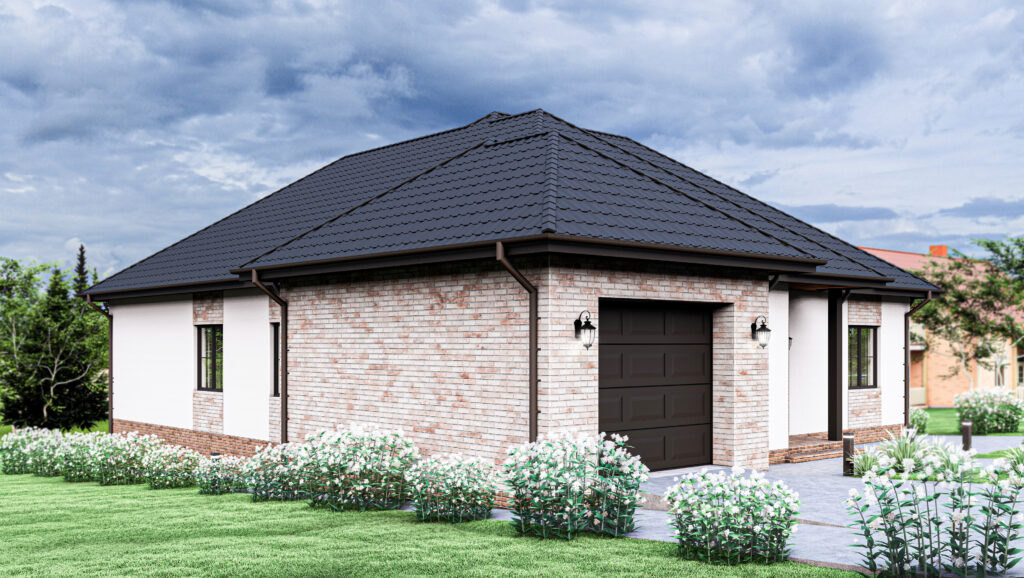 Proiect arhitectural cu ferestre panoramice