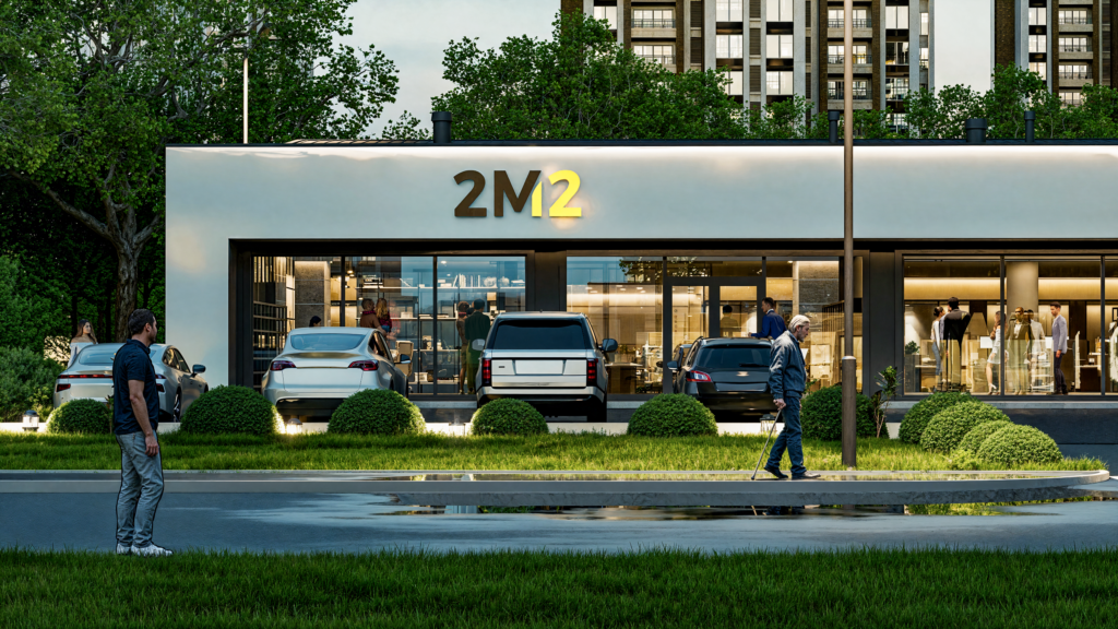 Arhitectura proiect comercial Hîncești | 2M2 Arhitectura proiect comercial Hîncești | 2M2