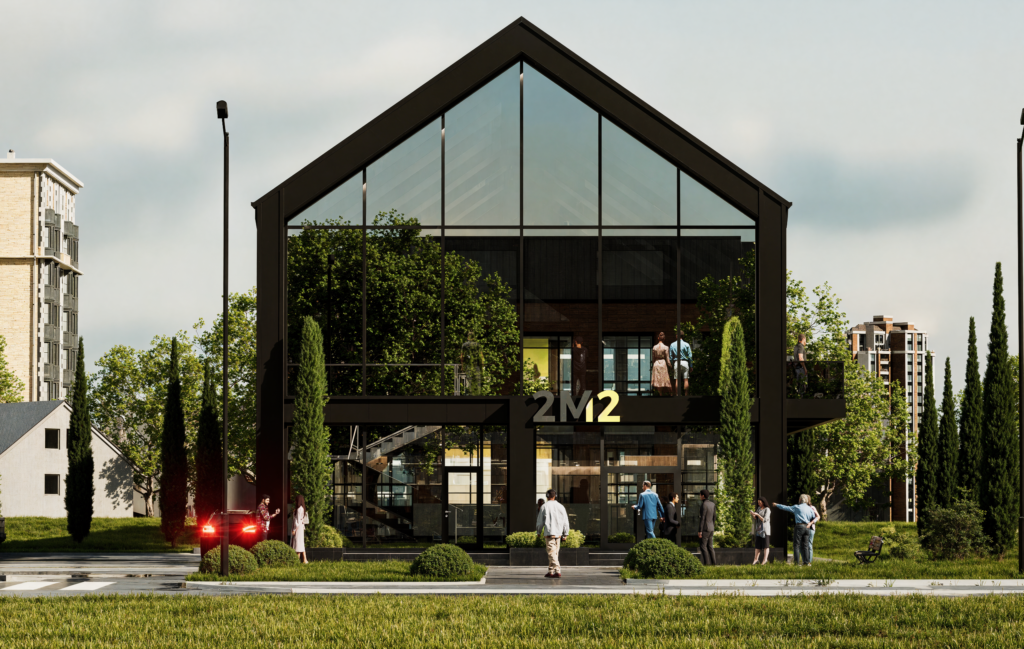 Proiect comercial Cojușna | 2M2 Arhitectură și Inginerie Proiect comercial Cojușna | 2M2 Arhitectură și Inginerie